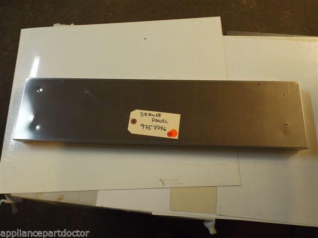 KITCHEN AID STOVE 9757796 Panel, Drawer USED KITCHEN AID STOVE 9757796 Panel, Drawer USED